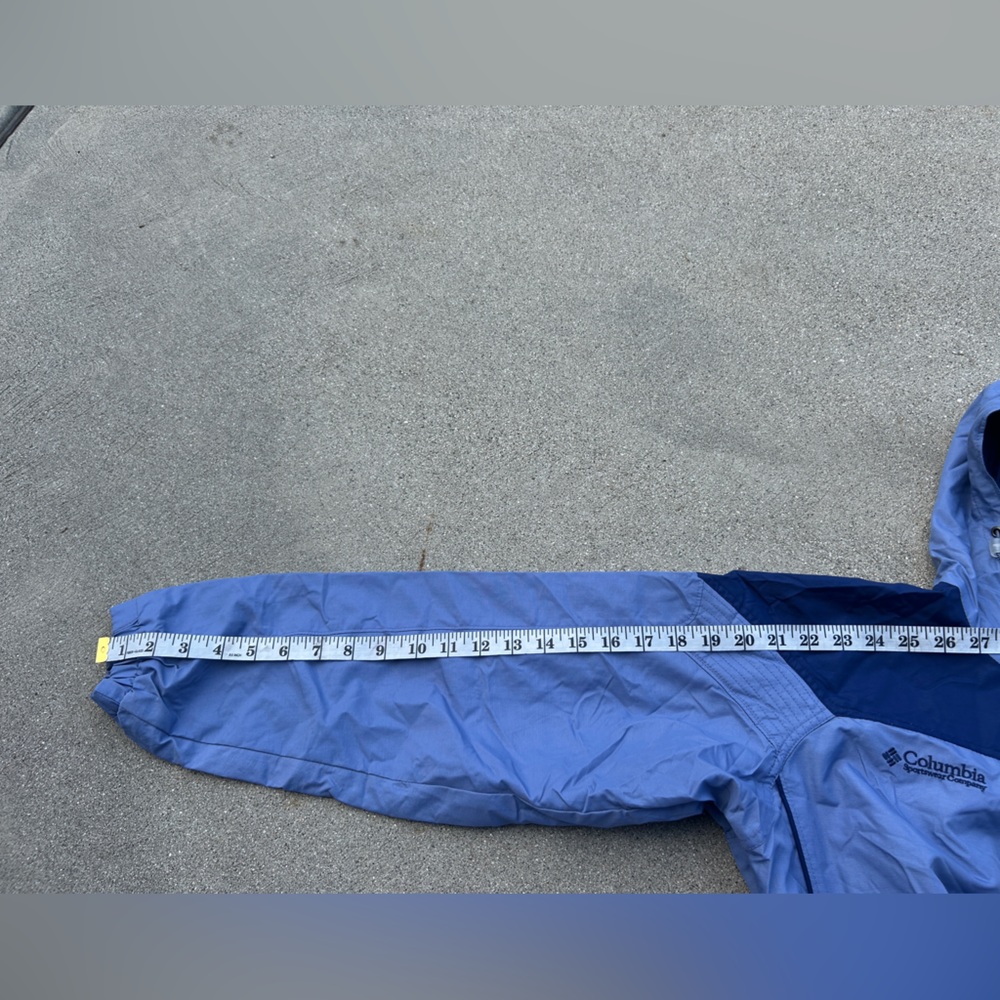 Columbia Blue Hooded Jacket Women Size Small - Picture 10 of 13